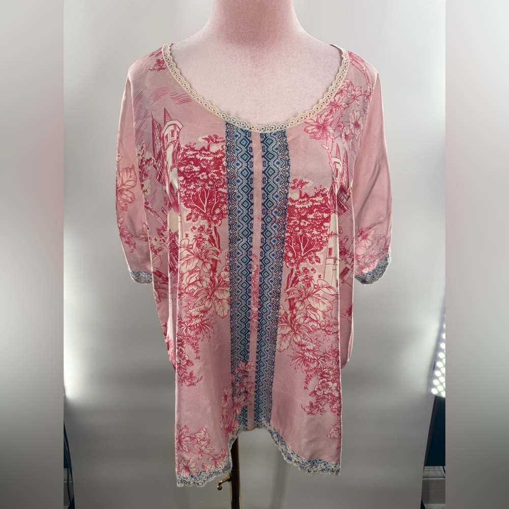 EUC Johnny Was House Halsey Blouse - Picture 6 of 13